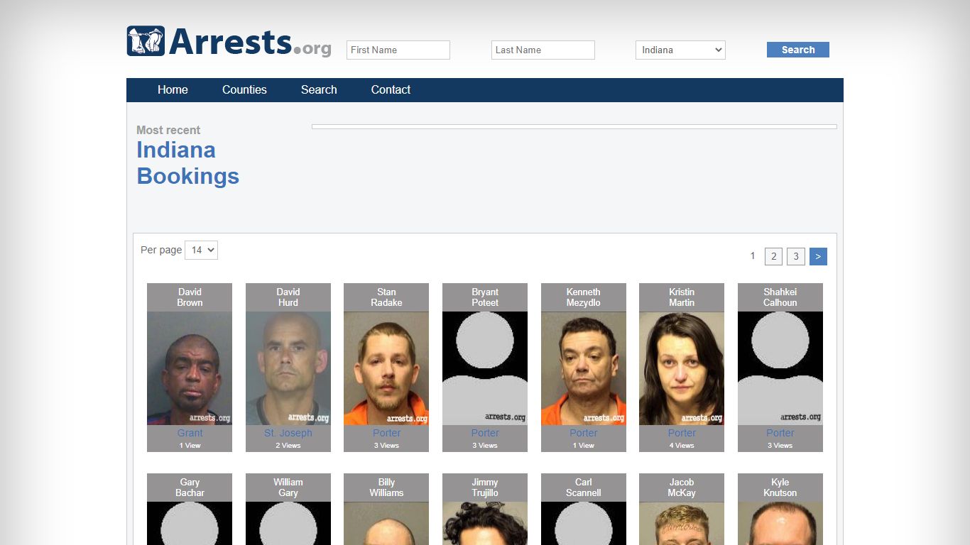 Indiana Arrests and Inmate Search